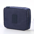 Portable Cosmetic Bag Waterproof Divider Multi-grid Pockets Toiletry Bags Travel Storage Handbags Women Make Up Bag