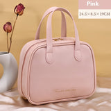 Women's Fashionable Half-bend Portable Cosmetic Bag